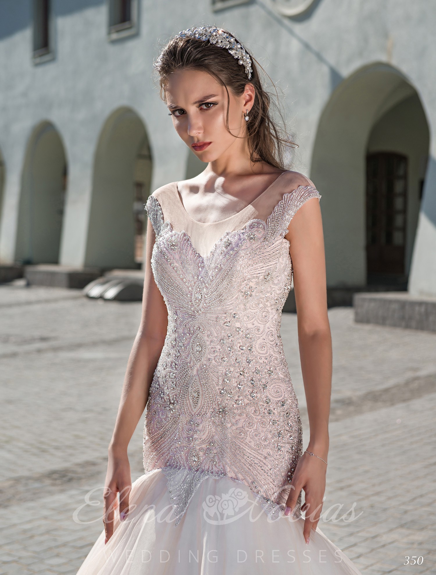 Свадебное платье стиля "рыбка" оптом от Elena Novias